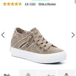 NWT Blowfish Melondrop sneaker Taupe Size 11